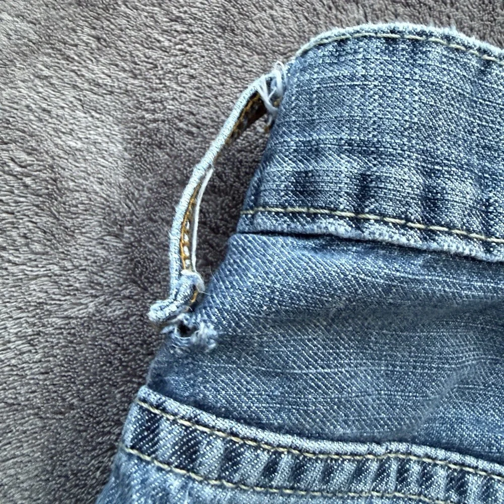 Levis Men 569 Jeans Loose Straight 34X32 Medium Wash Blue Denim Pants